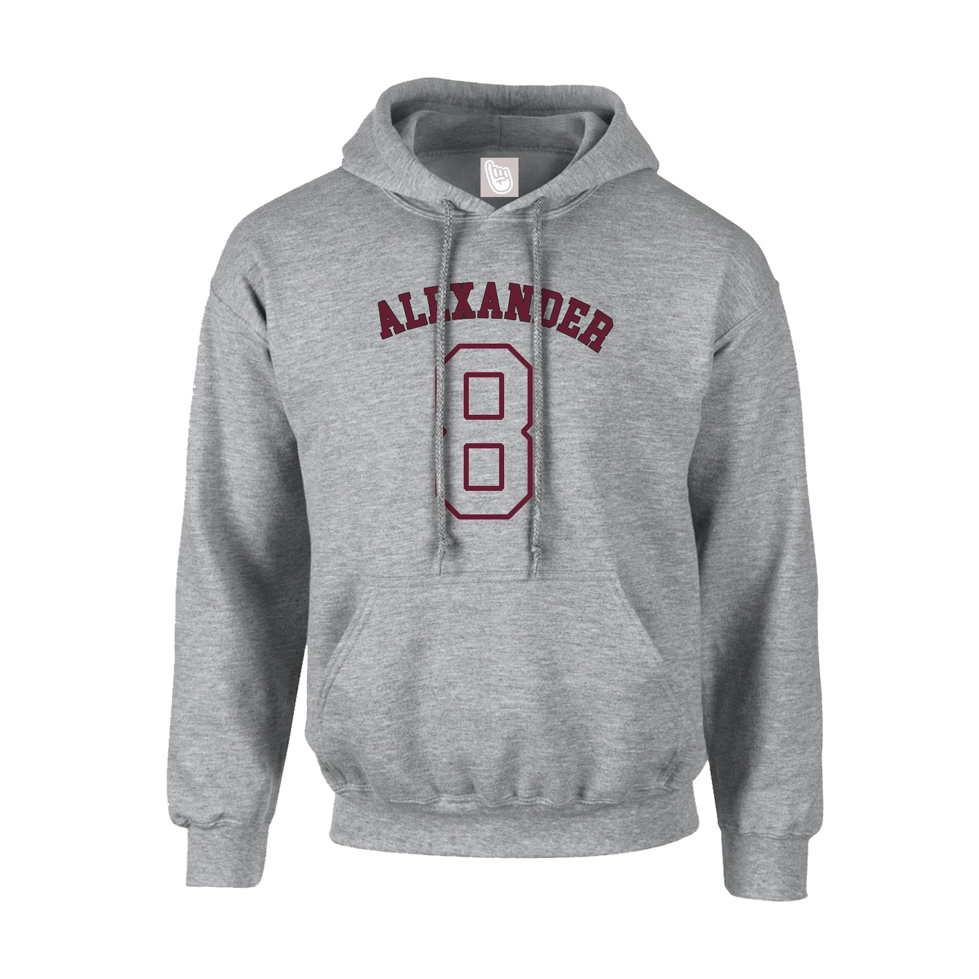 Hoodie — Shirsey Arch in Grey