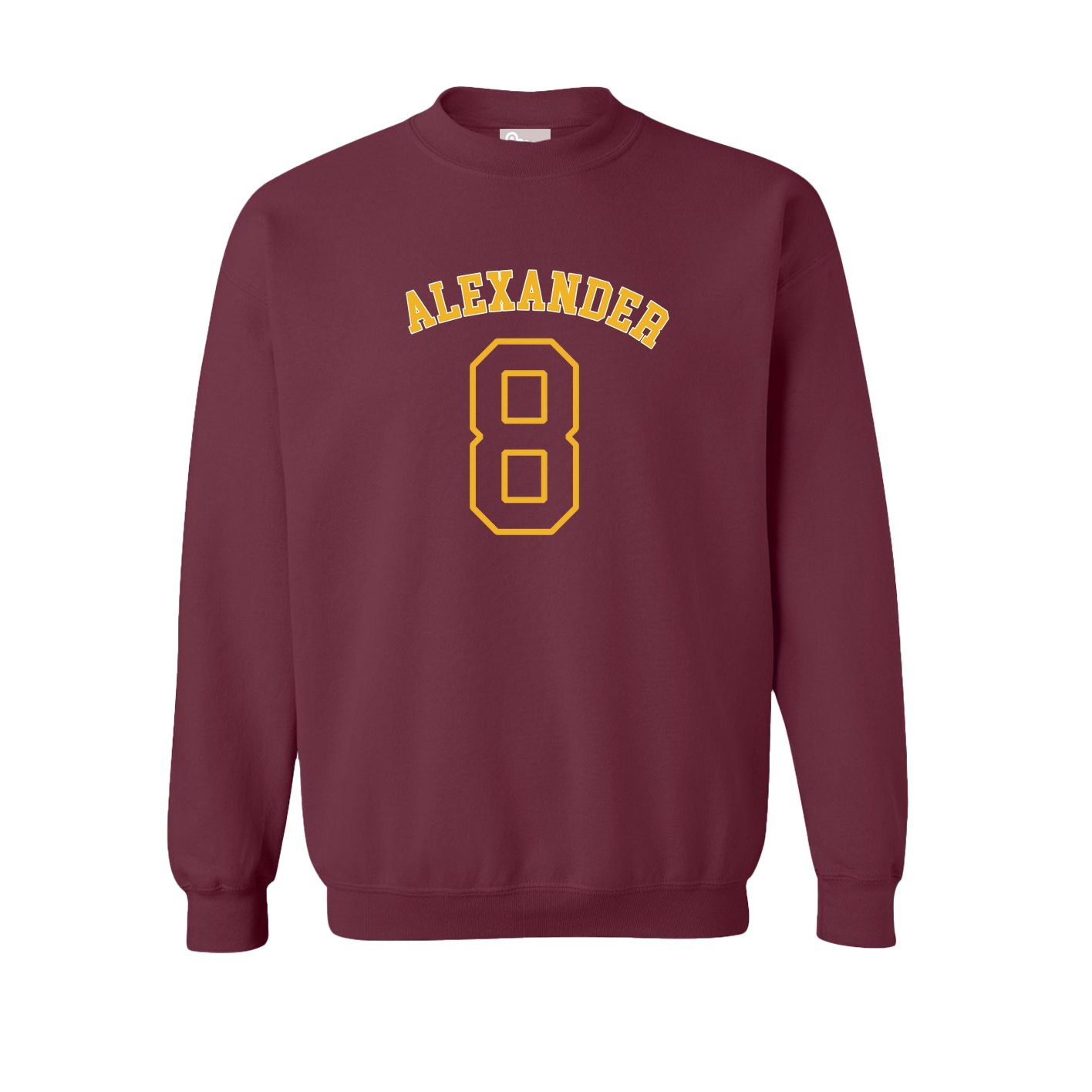 Fleece Crew — Shirsey Arch in Maroon