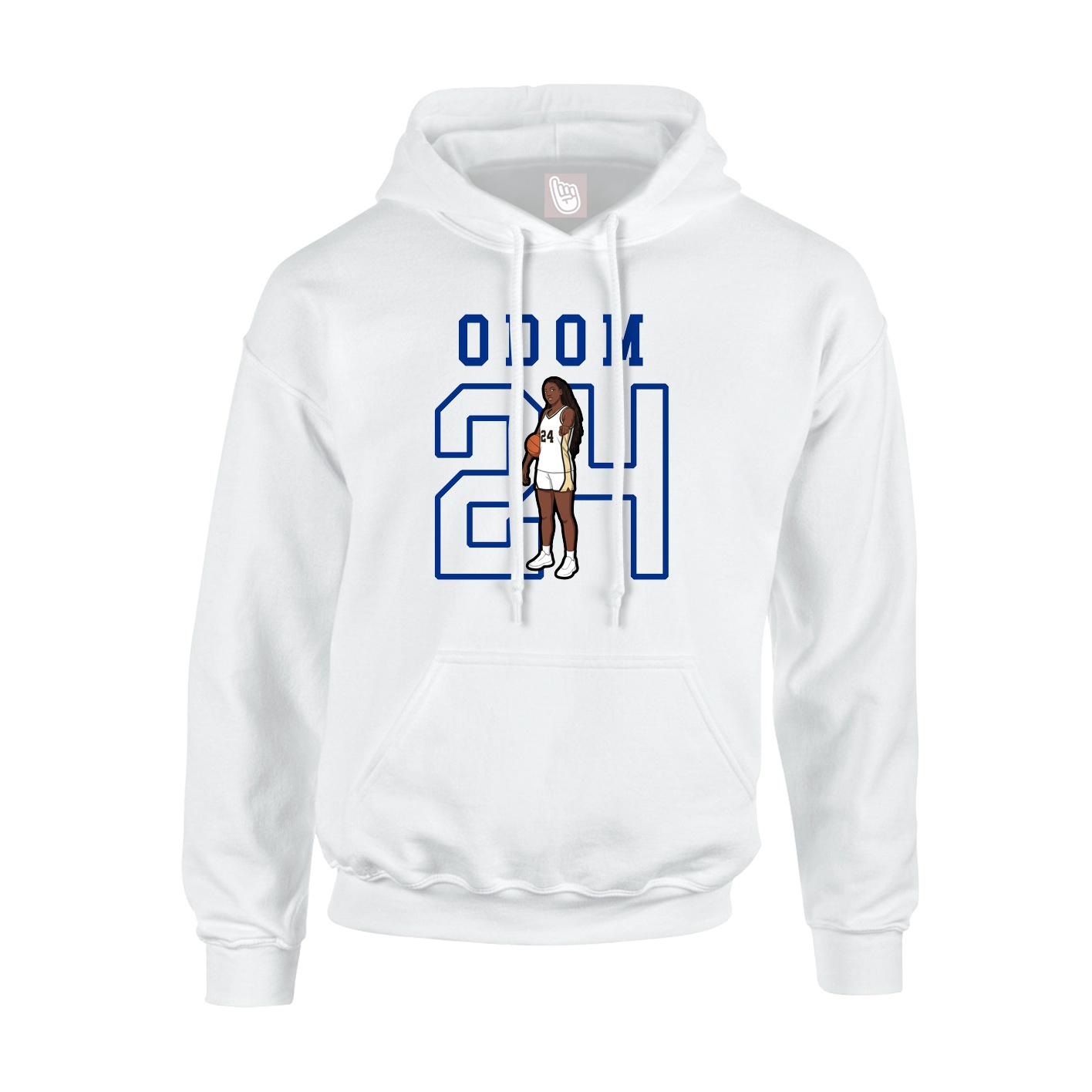 Hoodie — Shirsey in White