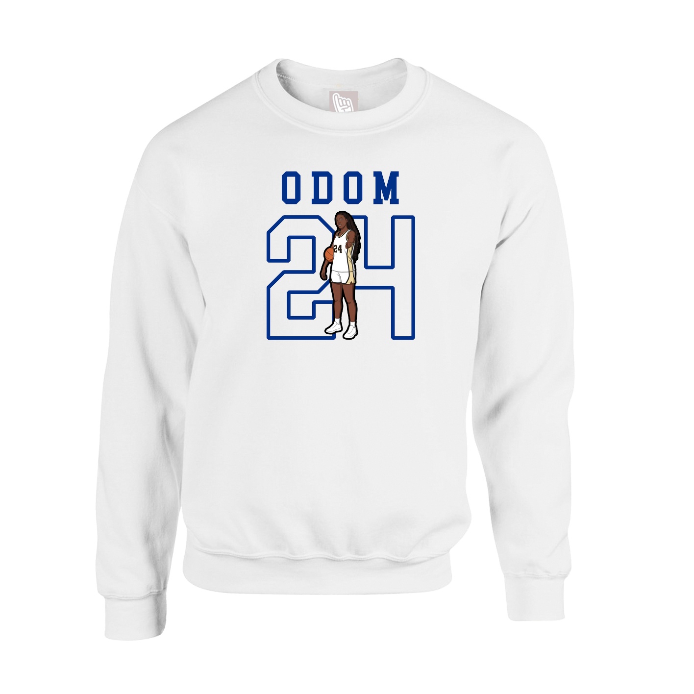 Fleece Crew — Shirsey in White