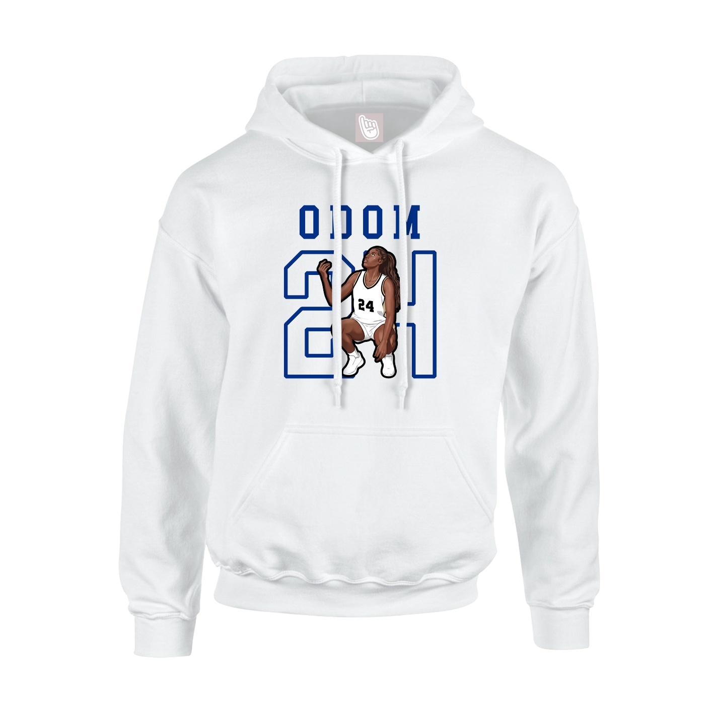 Youth Hoodie — Shirsey in White