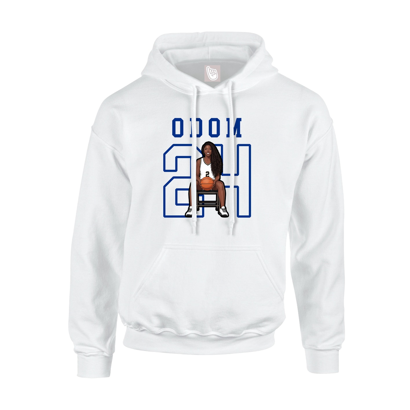 Youth Hoodie — Shirsey in White