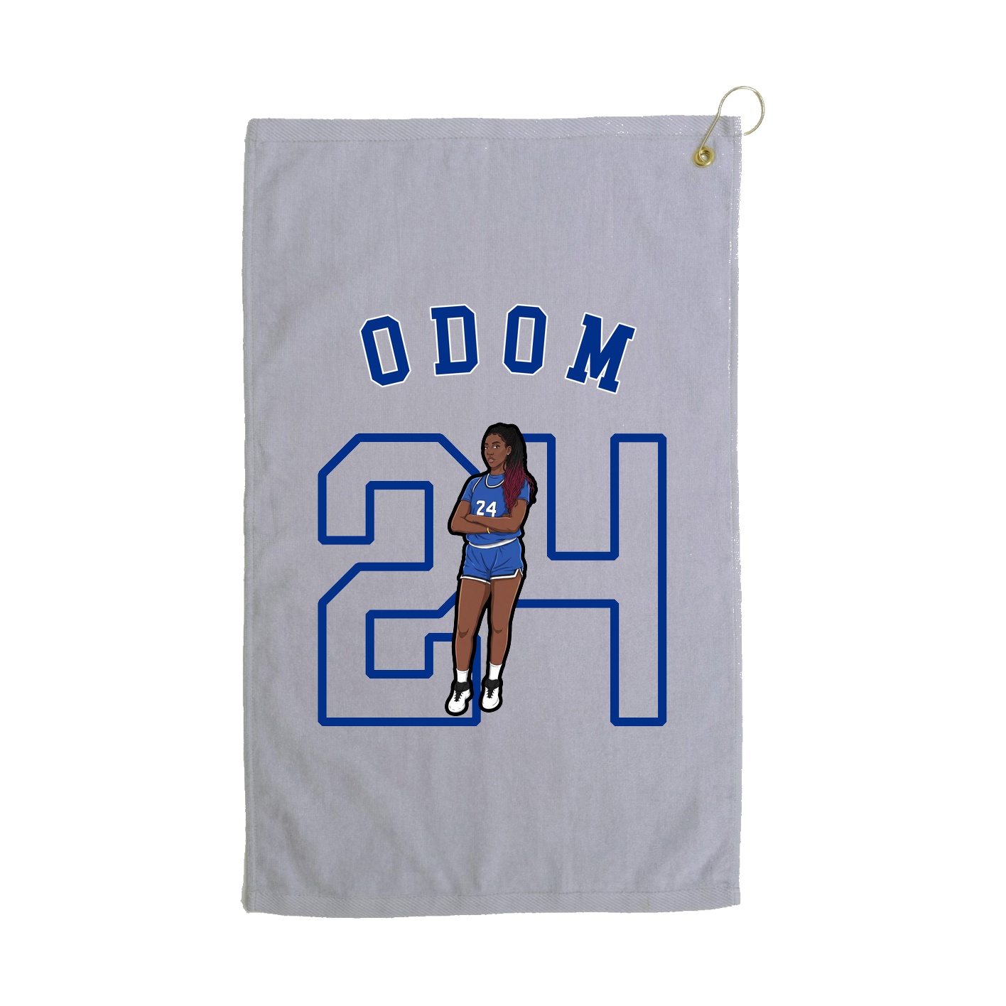 Golf Towel — Shirsey Arch in Grey