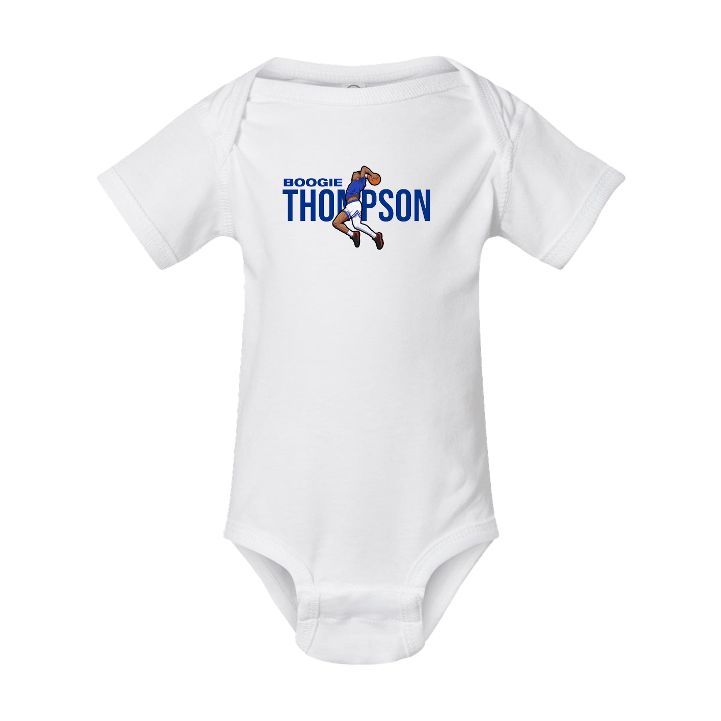Baby Onesie — Player Name in White