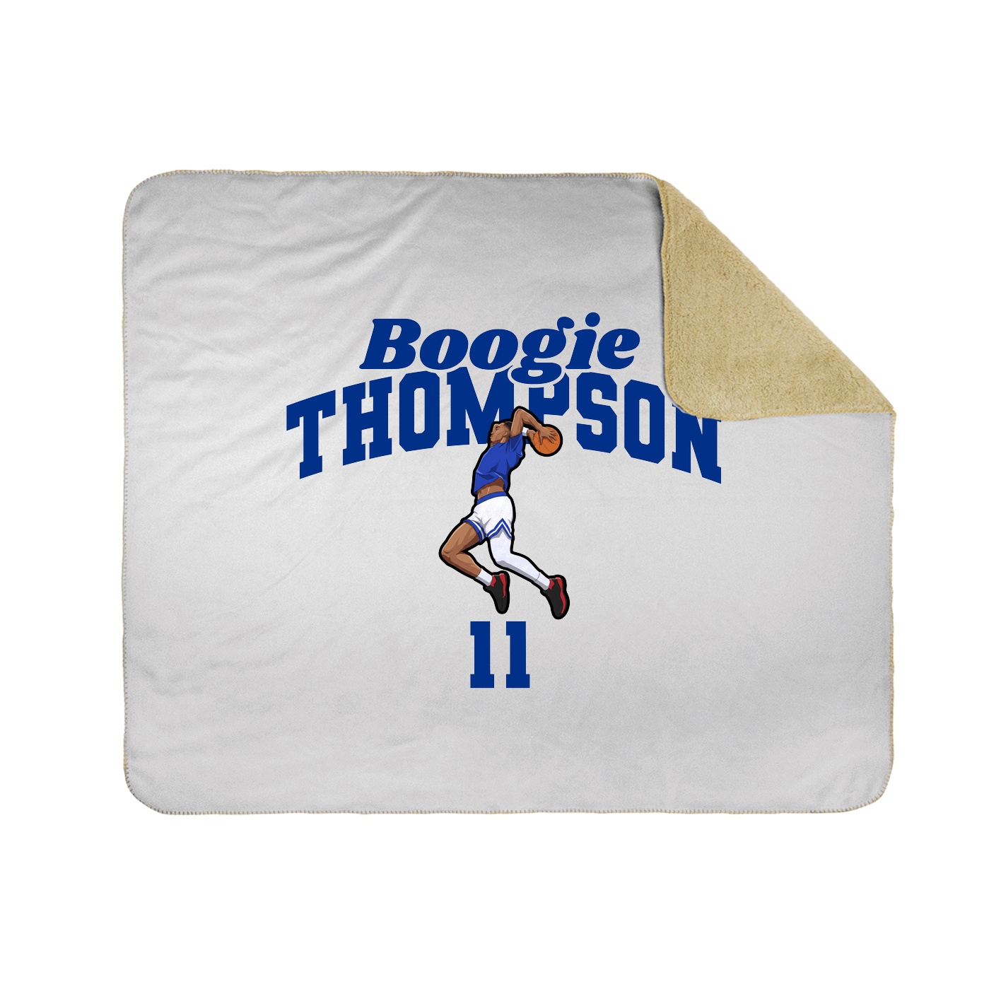 Throw Blanket — Signature Arch in White