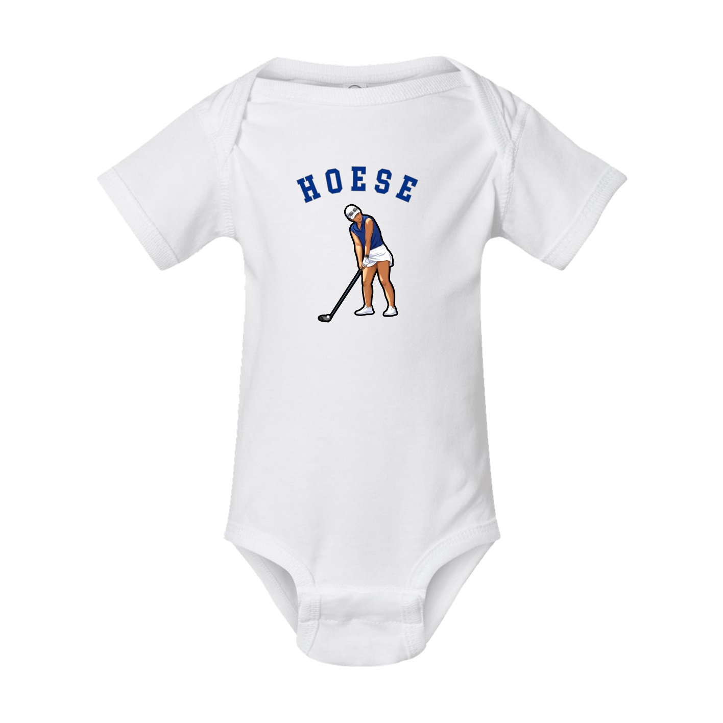 Baby Onesie — Shirsey Arch in White