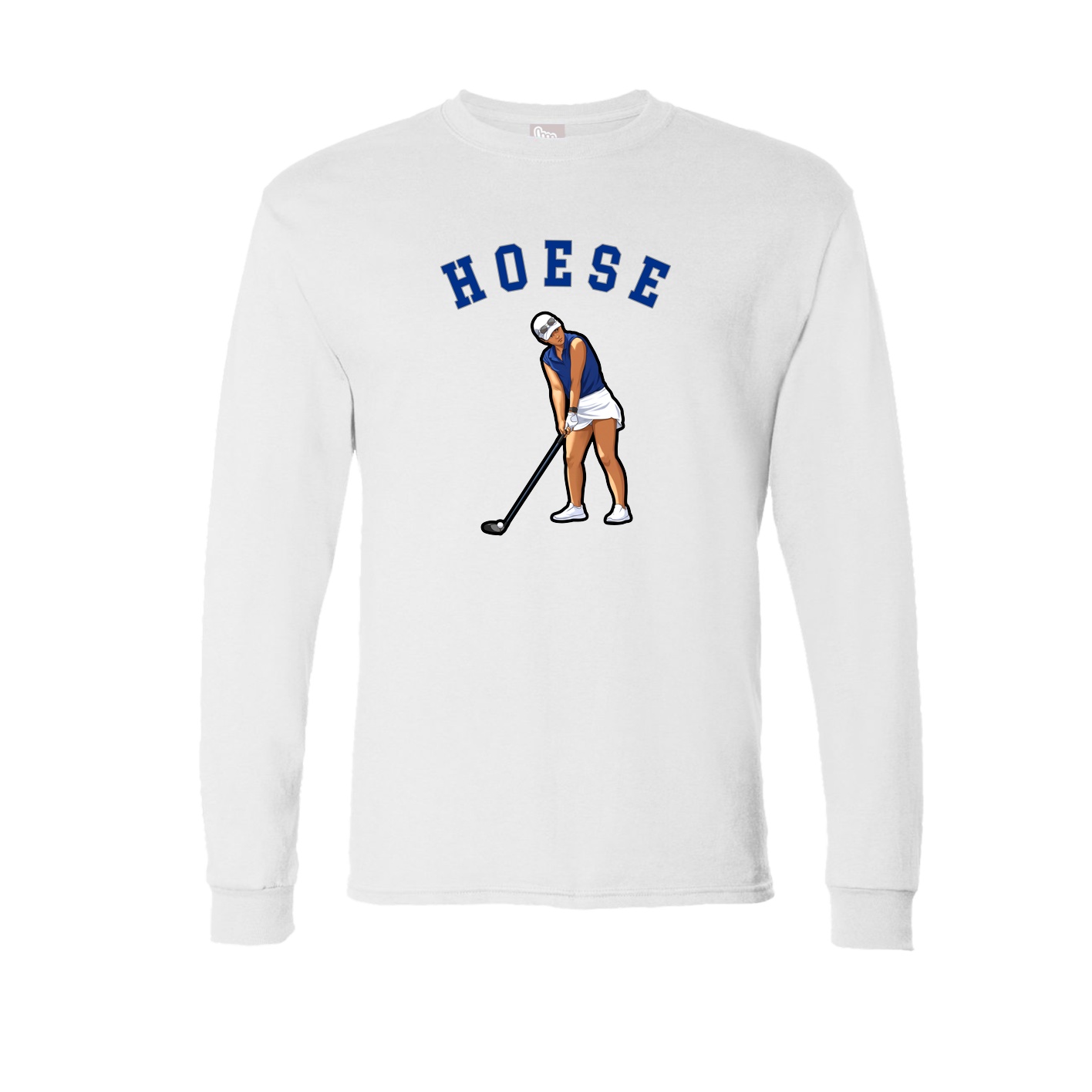 Long Sleeve Tee — Shirsey Arch in White