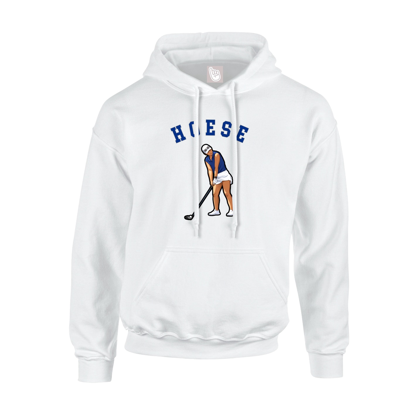 Youth Hoodie — Shirsey Arch in White