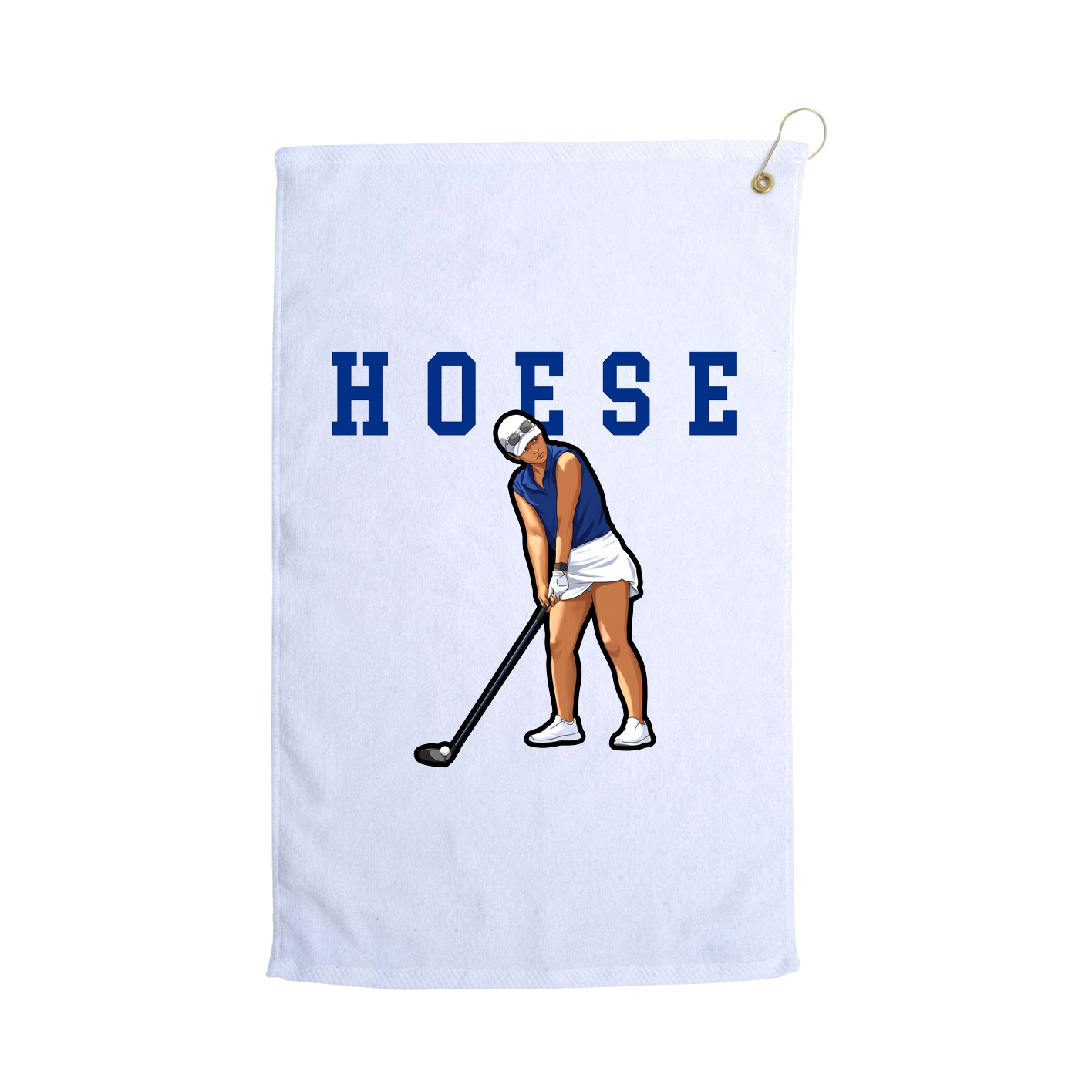 Golf Towel — Shirsey in White