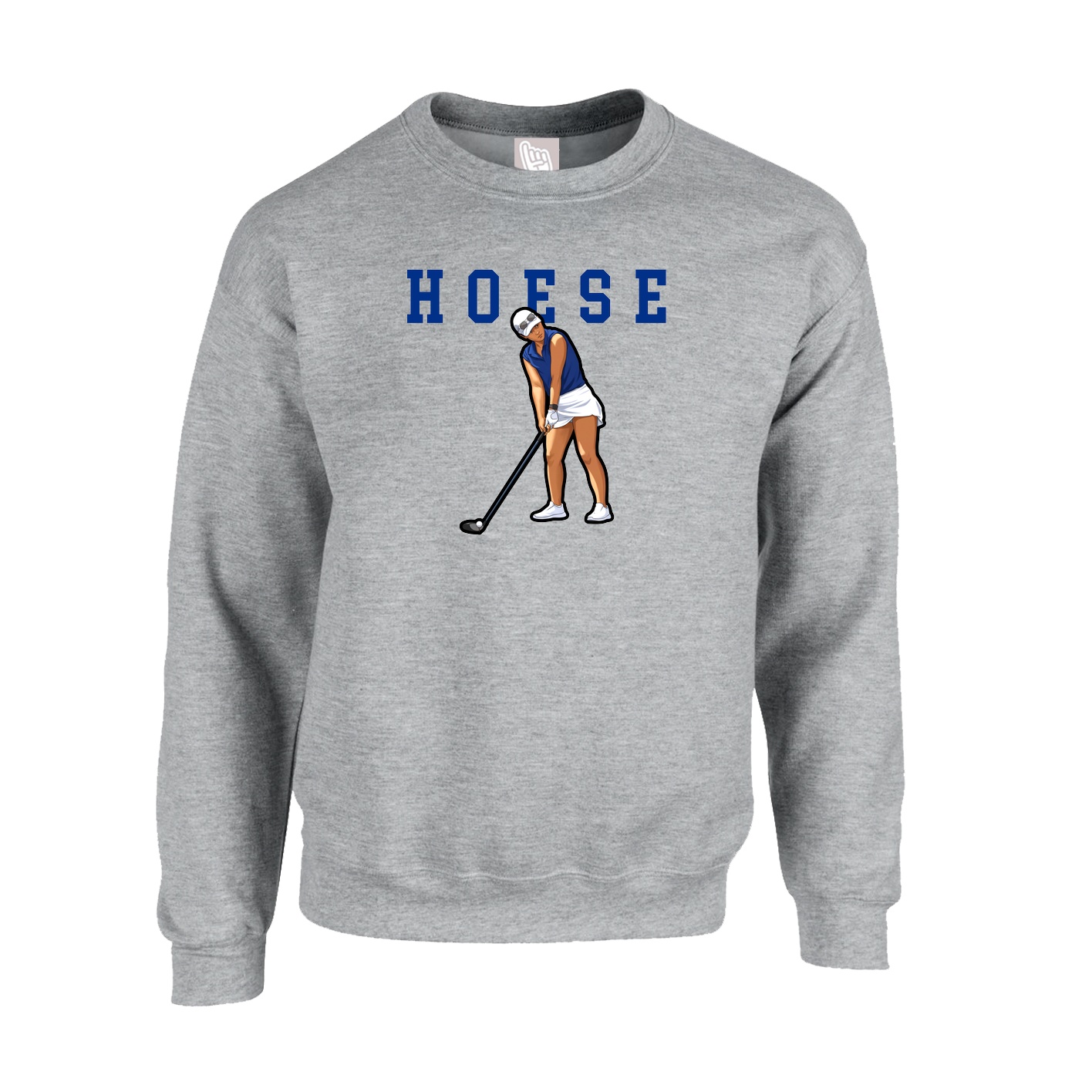 Fleece Crew — Shirsey in Grey