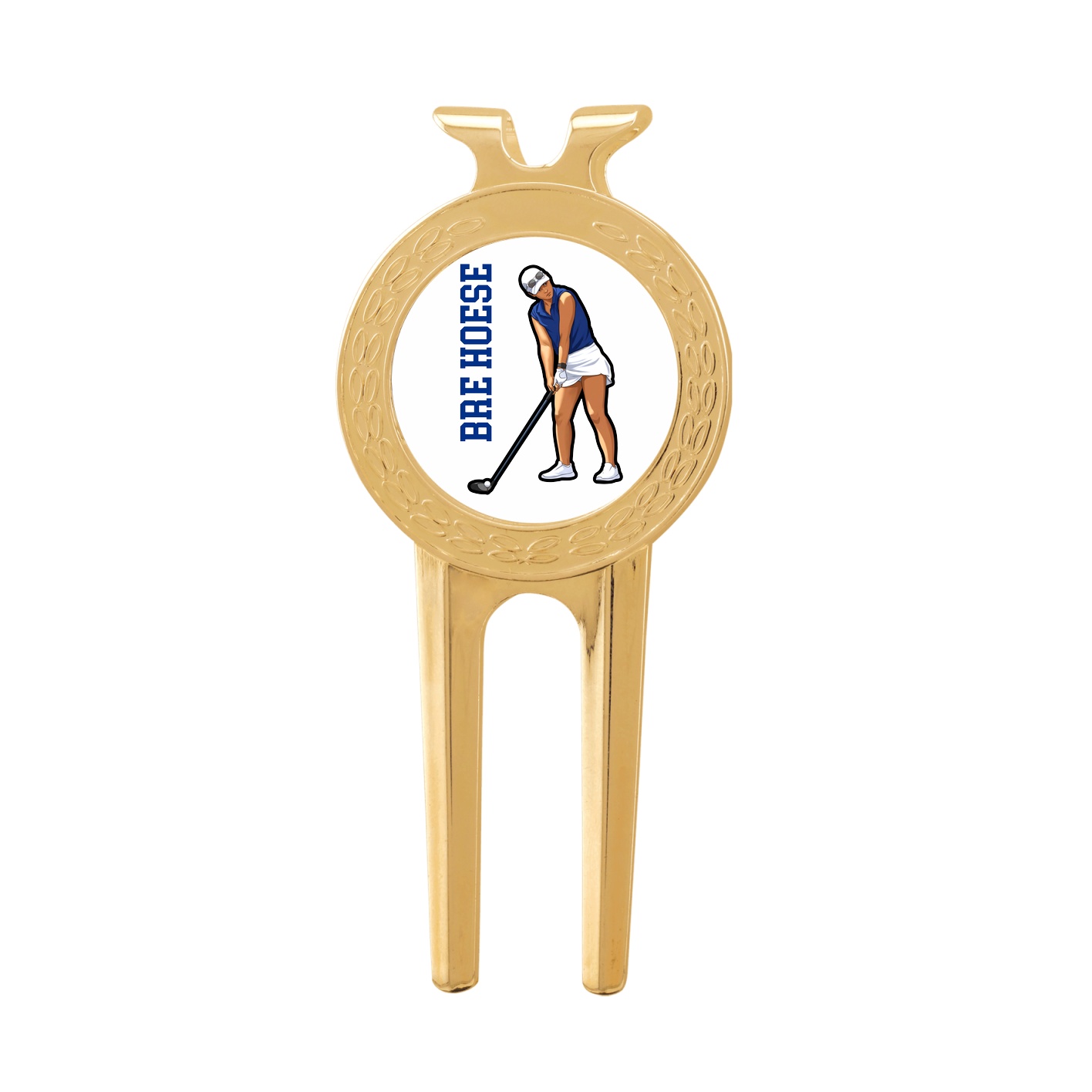 Divot Tool with Ball Marker — Name Vertical in Classic
