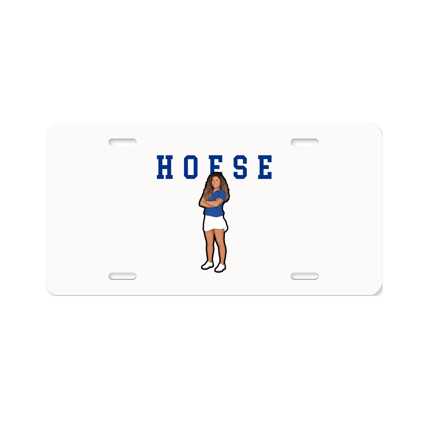License Plate — Shirsey in Classic