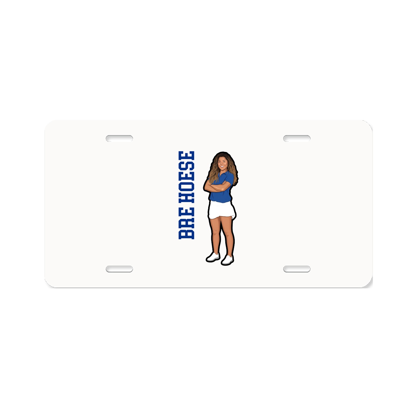 Aluminum License Plate