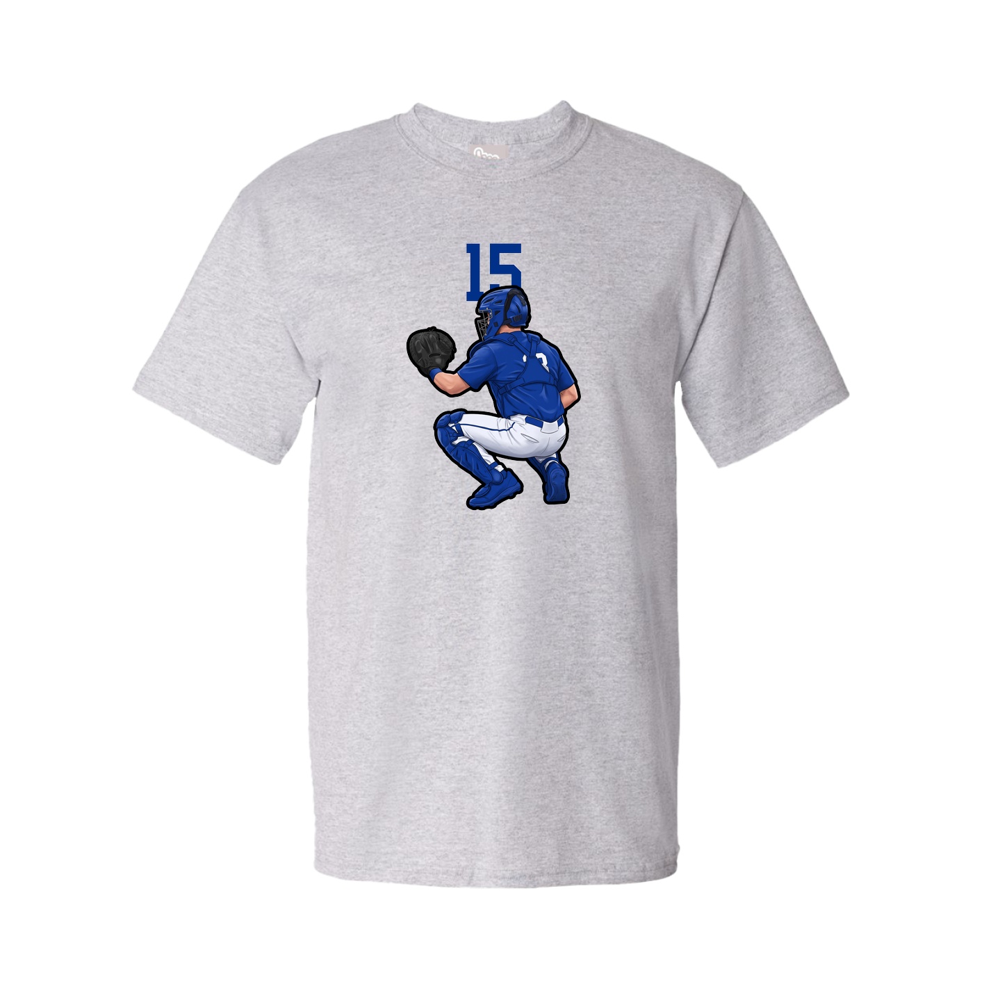 Tee — Number Top in Grey