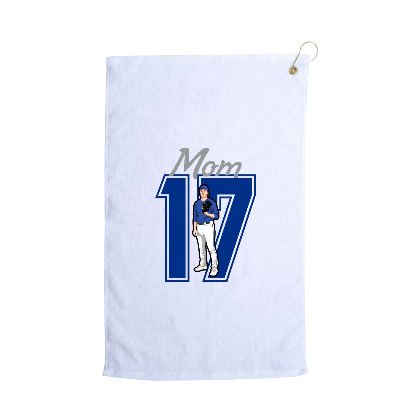 Golf Towel — Mothers Day Shirsey in White