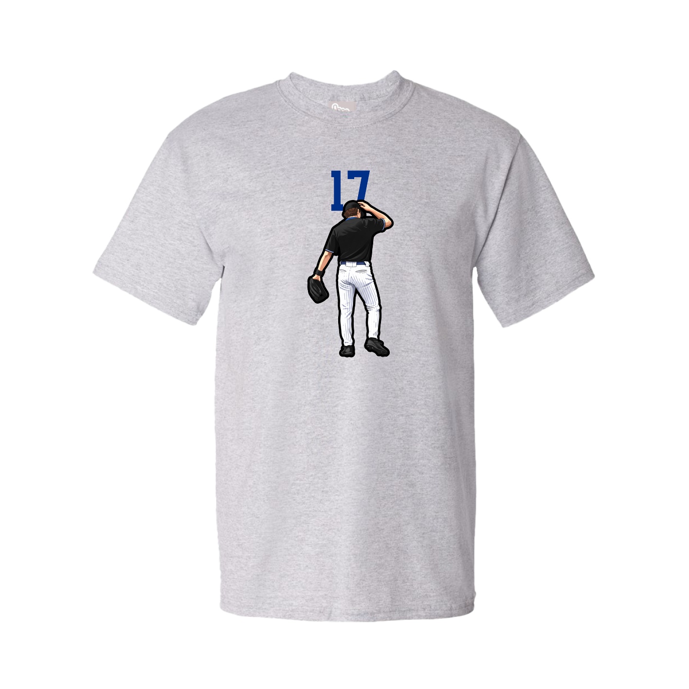 Tee — Number Top in Grey