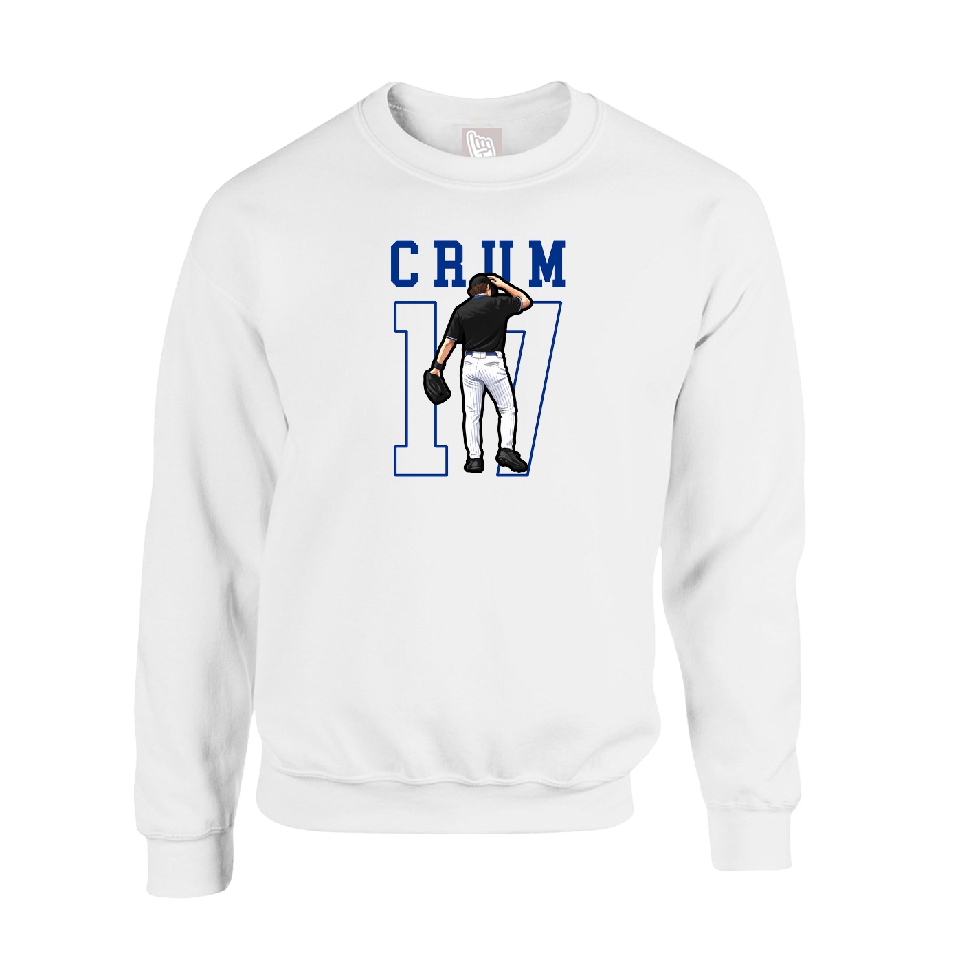 Fleece Crew — Shirsey in White