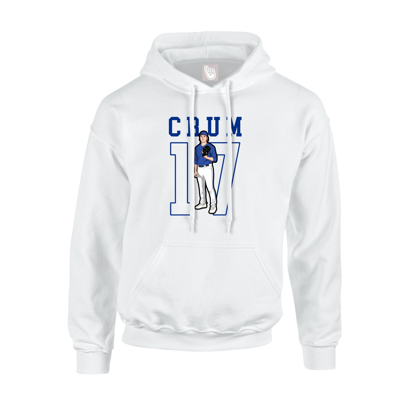 Hoodie — Shirsey in White