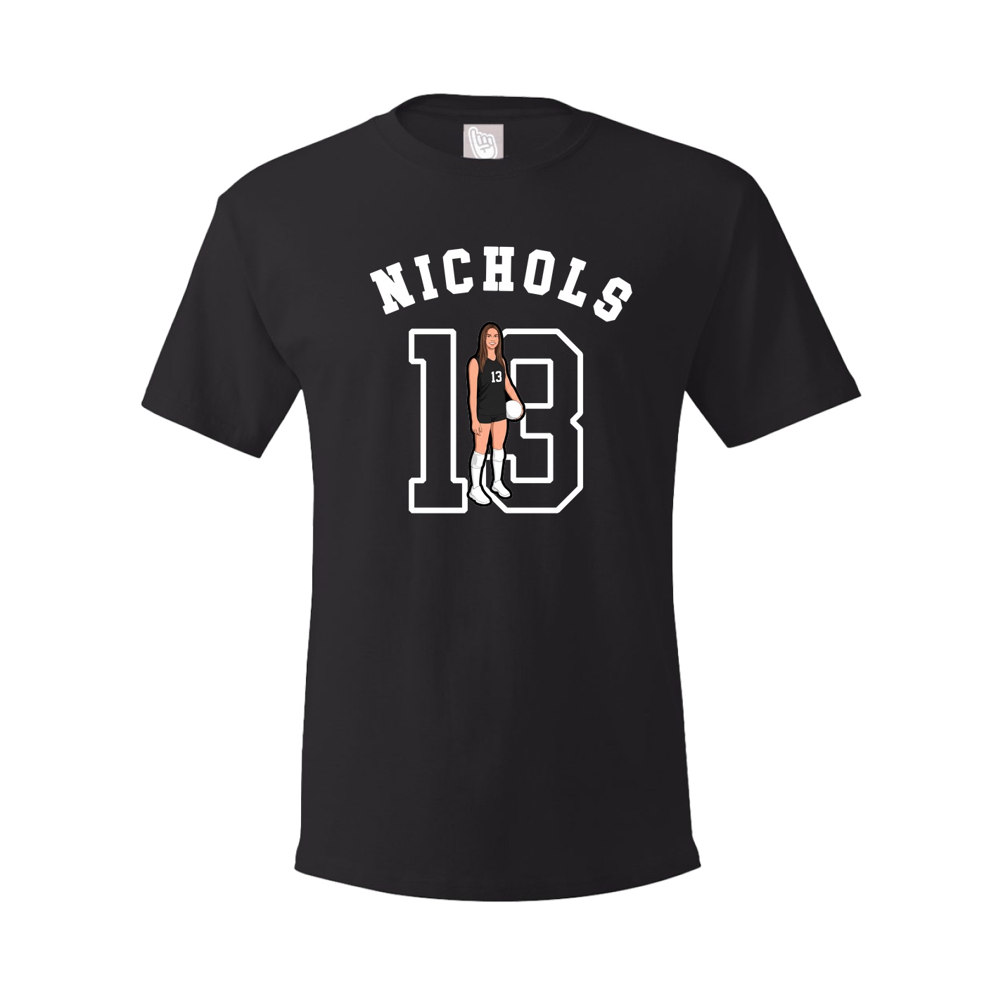 Youth Tee — Shirsey Arch in Black