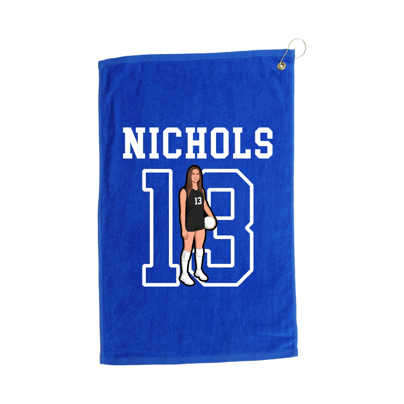 Golf Towel — Shirsey in Royal