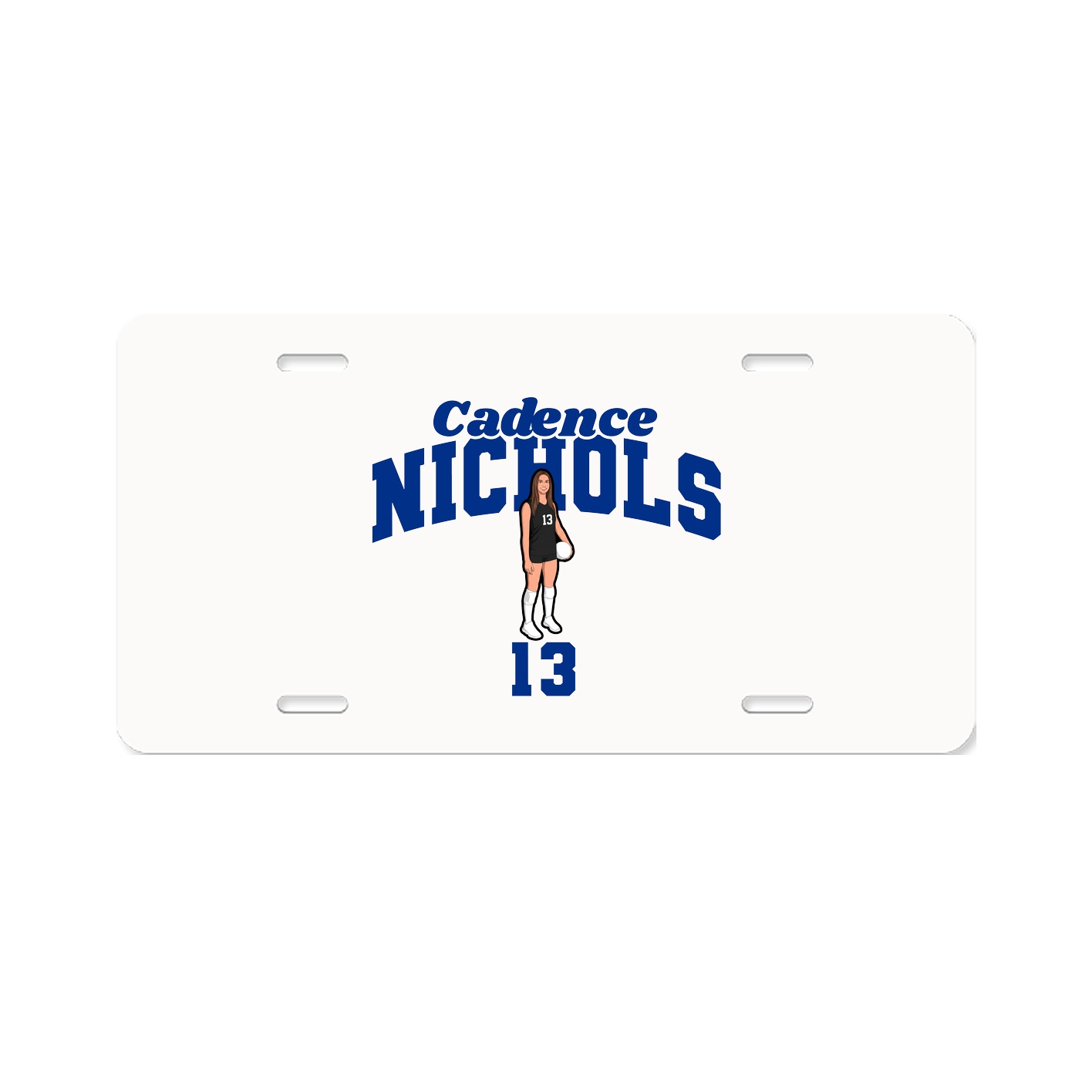 License Plate — Signature Arch in Classic