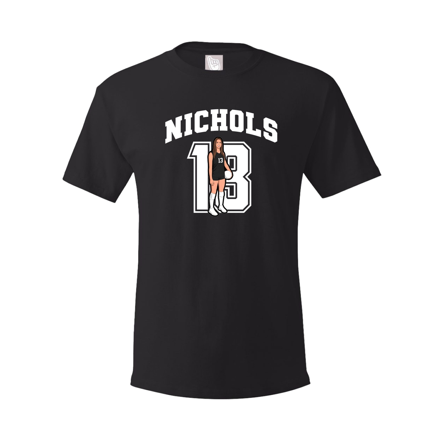 Tee — Number in Black