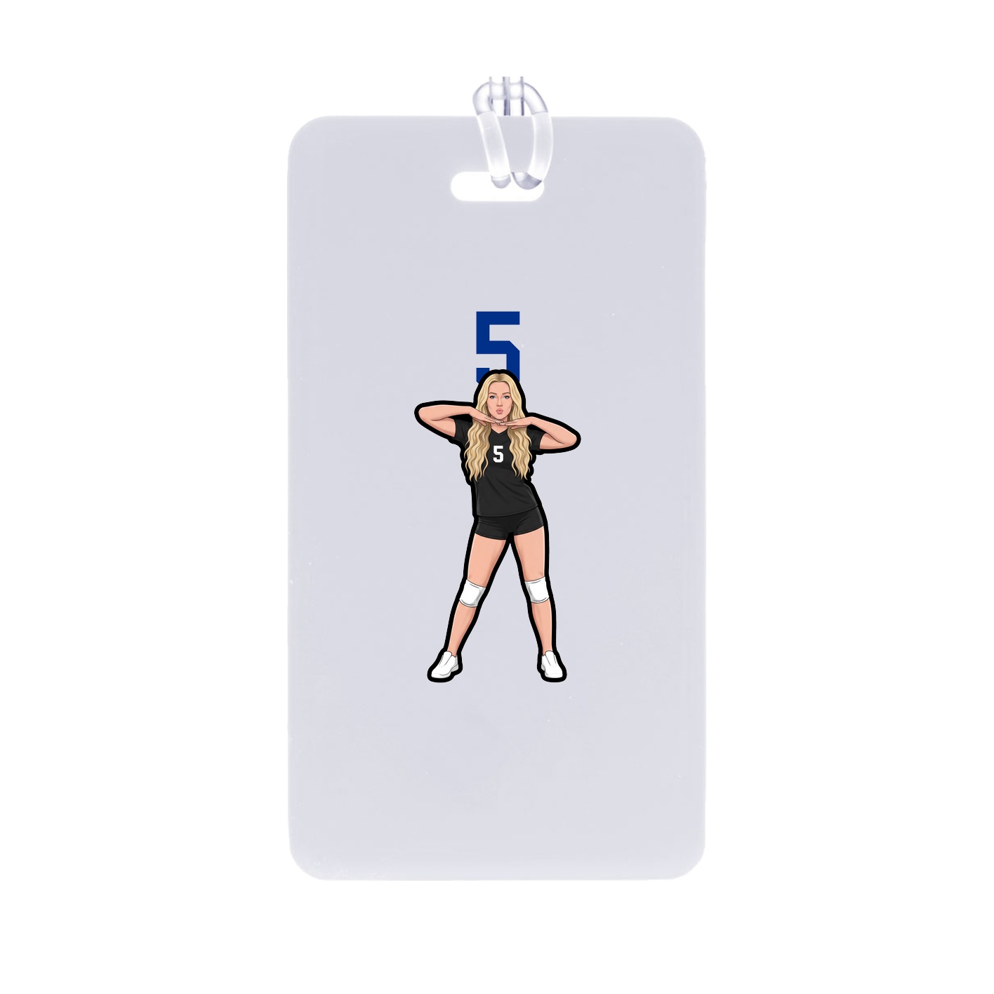 Bag Tag — Number Top in Classic
