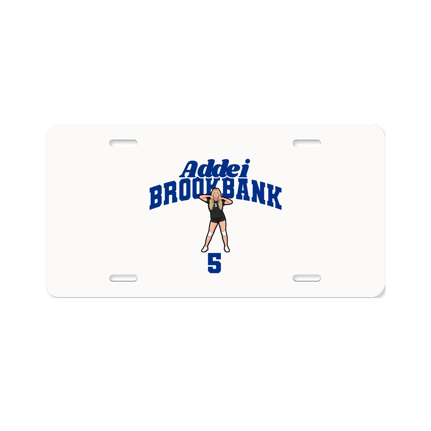 License Plate — Signature Arch in Classic