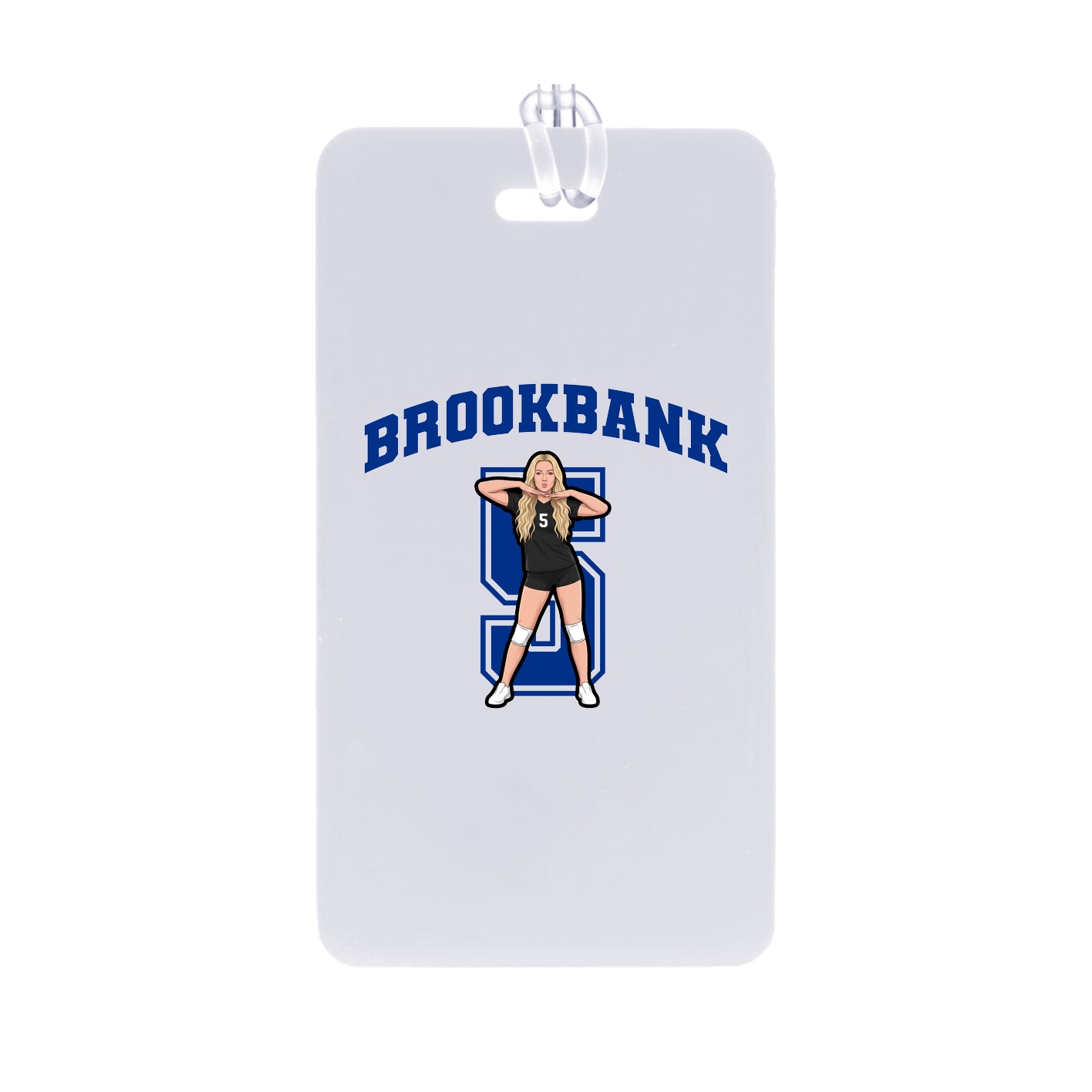 Bag Tag — Number in Classic