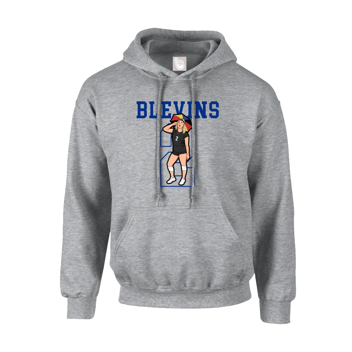 Hoodie — Shirsey in Grey