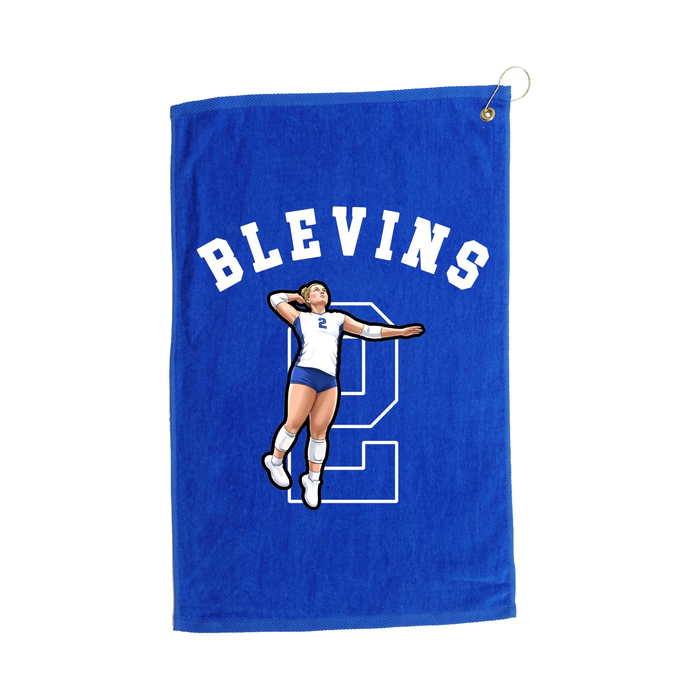 Golf Towel — Shirsey Arch in Royal