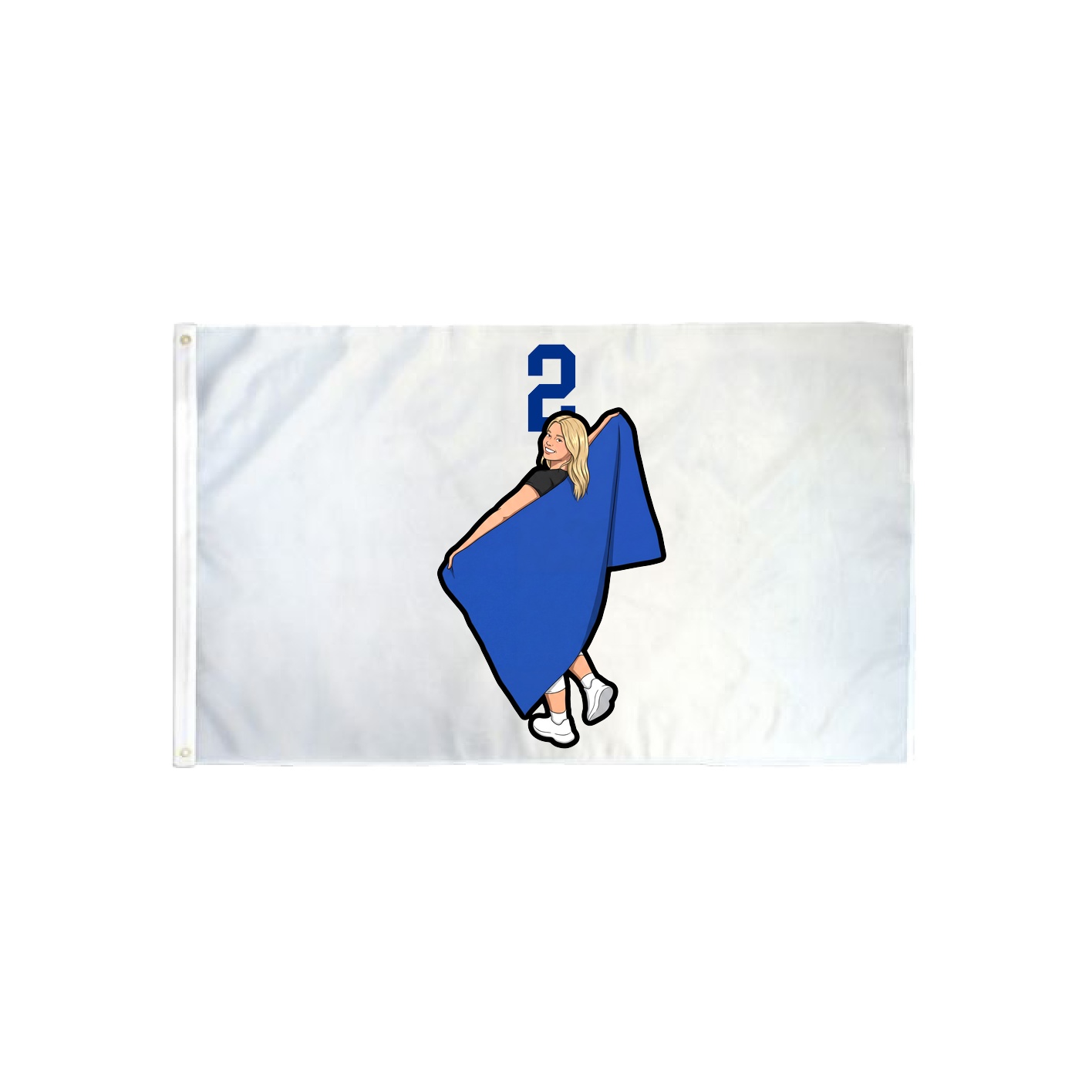 3x5 Flag — Number Top in Classic