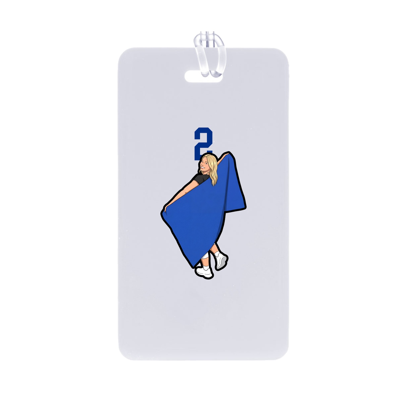 Bag Tag — Number Top in Classic
