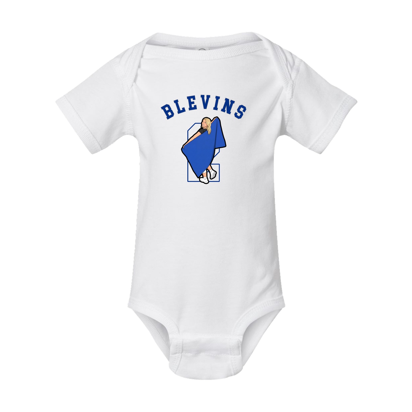 Baby Onesie — Shirsey Arch in White