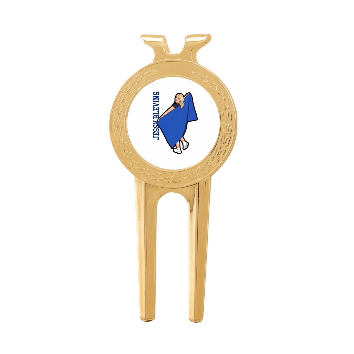Divot Tool with Ball Marker — Name Vertical in Classic