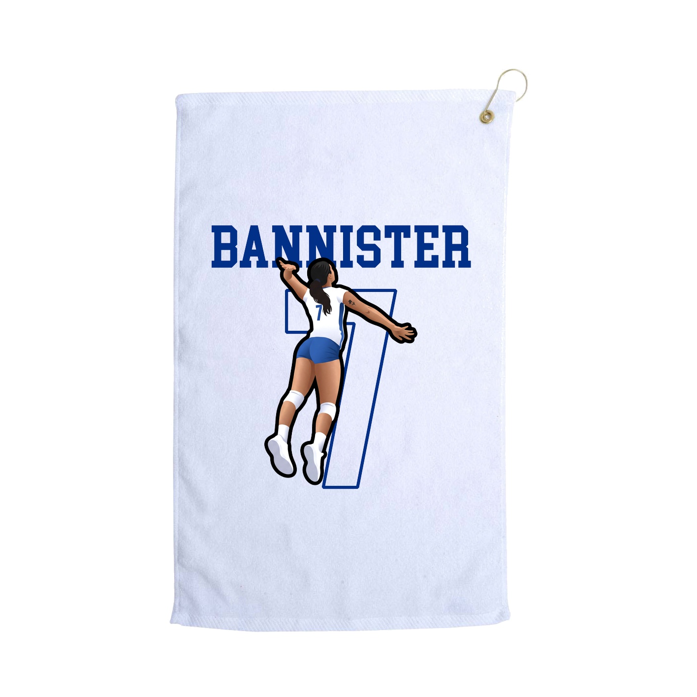 Golf Towel — Shirsey in White