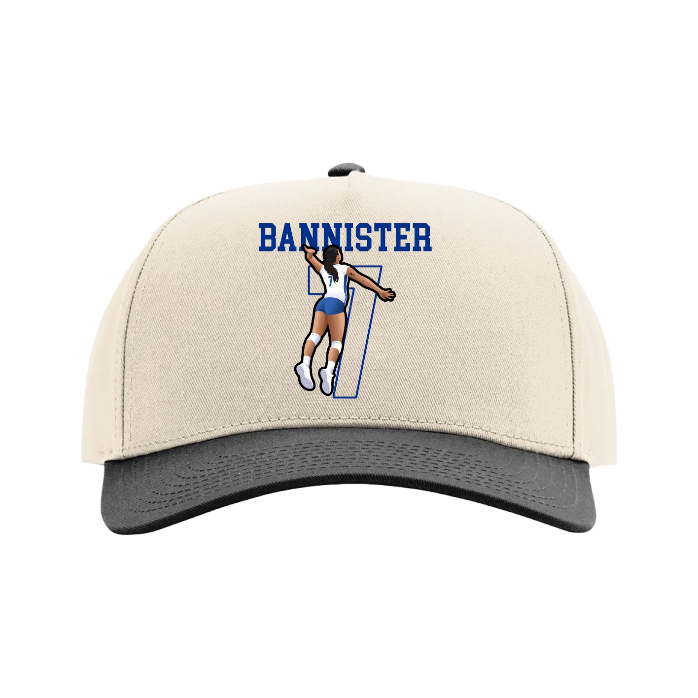 Full Fabric Five-Panel Champ Cap