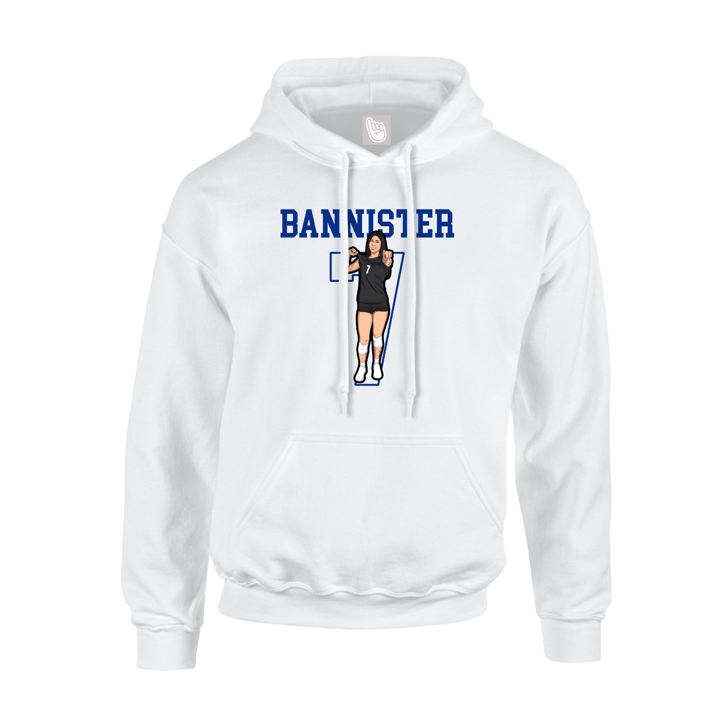 Youth Hoodie — Shirsey in White