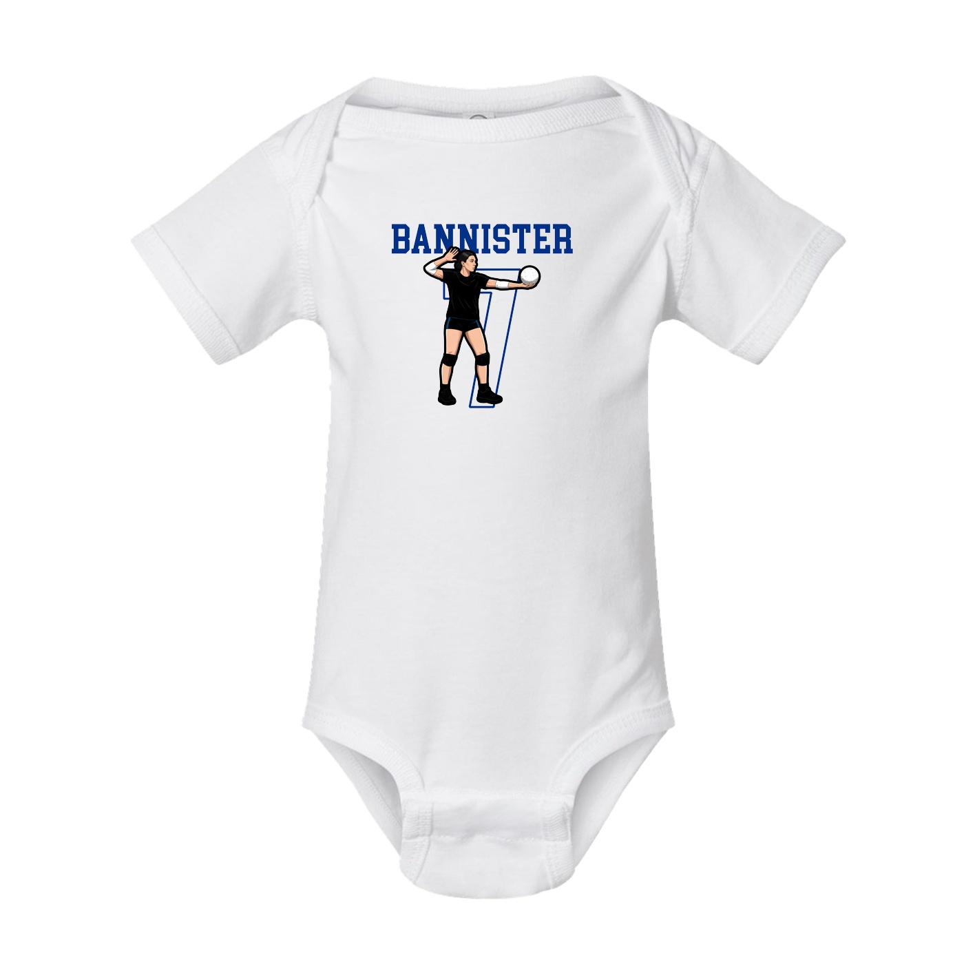 Baby Onesie — Shirsey in White
