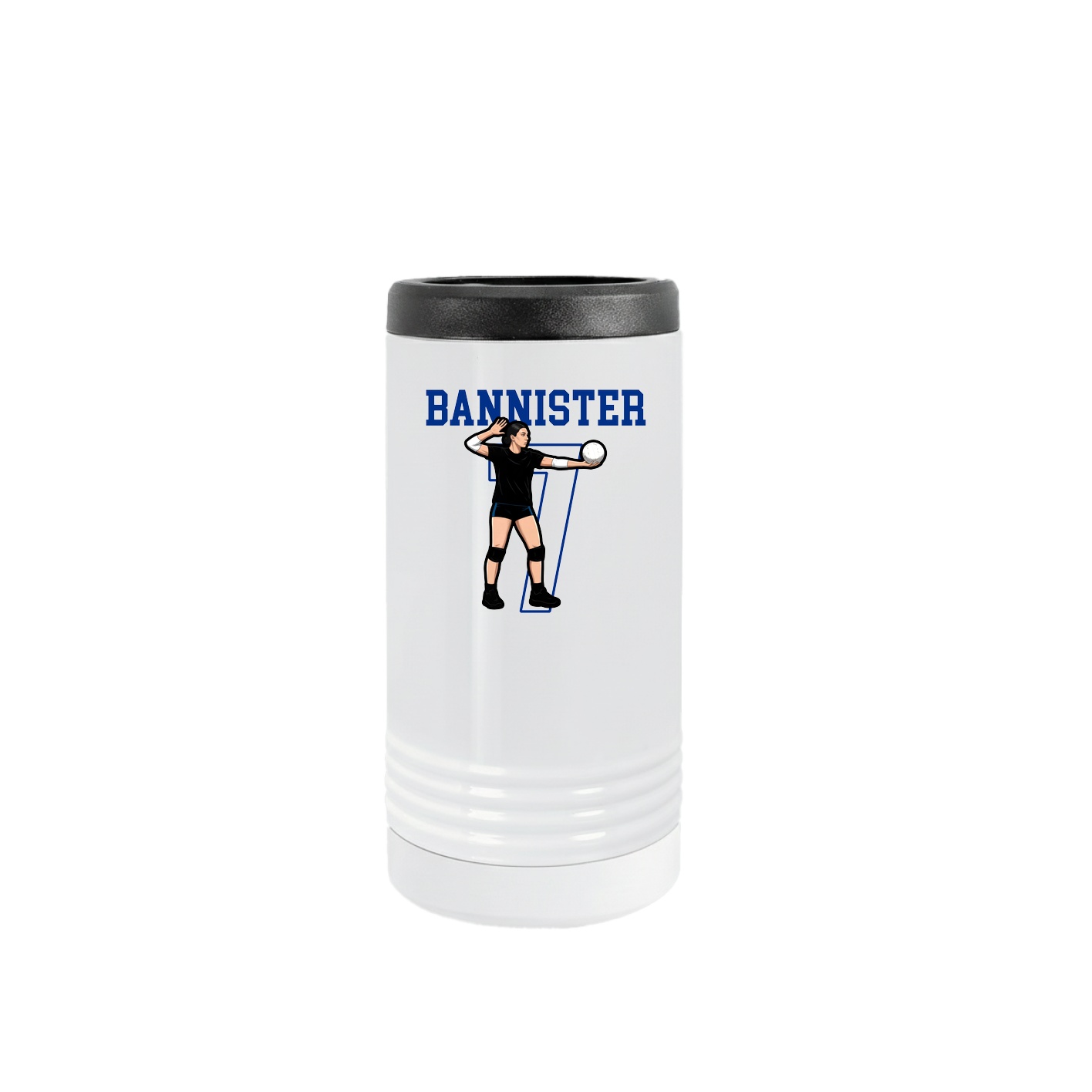 Slim Beverage Holder — Shirsey in White