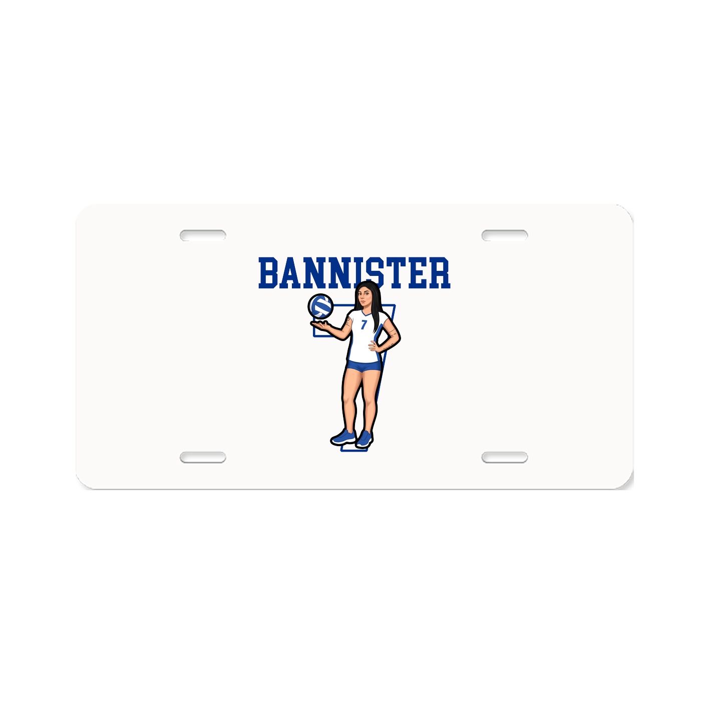 License Plate — Shirsey in Classic