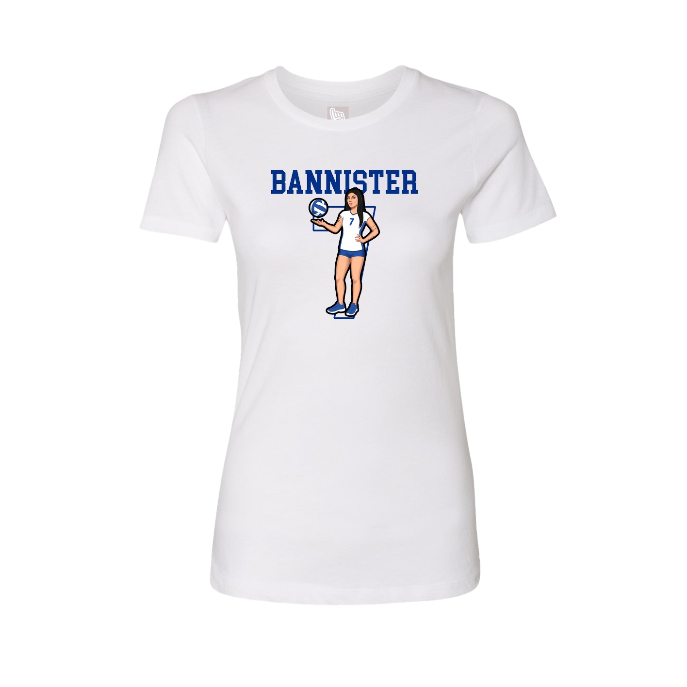Fitted Women's Tee — Shirsey in White