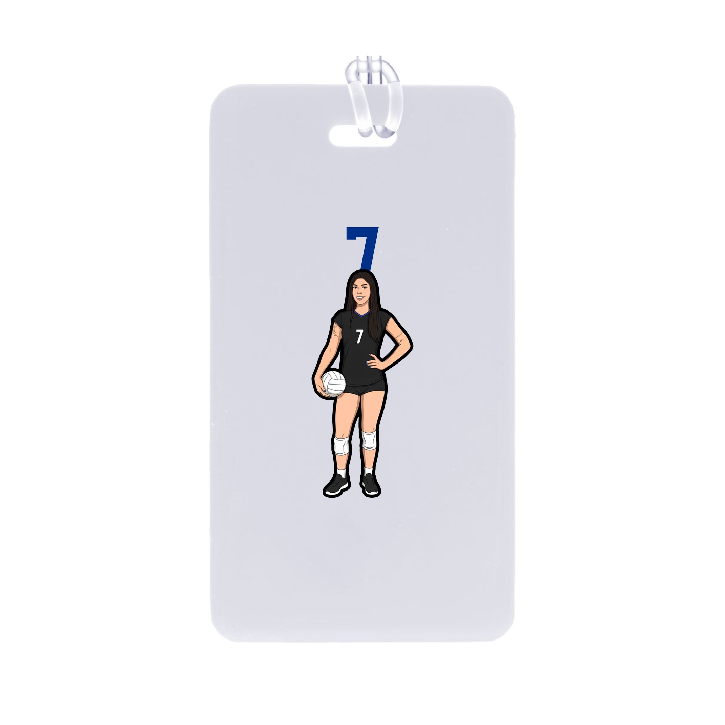 Bag Tag — Number Top in Classic