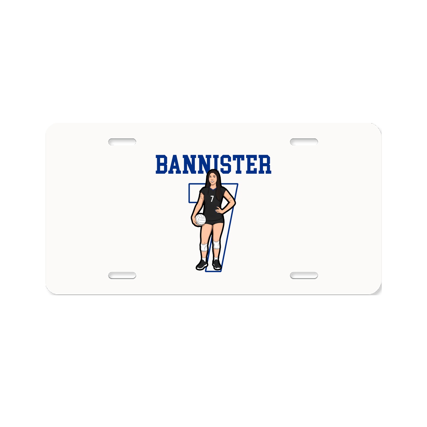 License Plate — Shirsey in Classic
