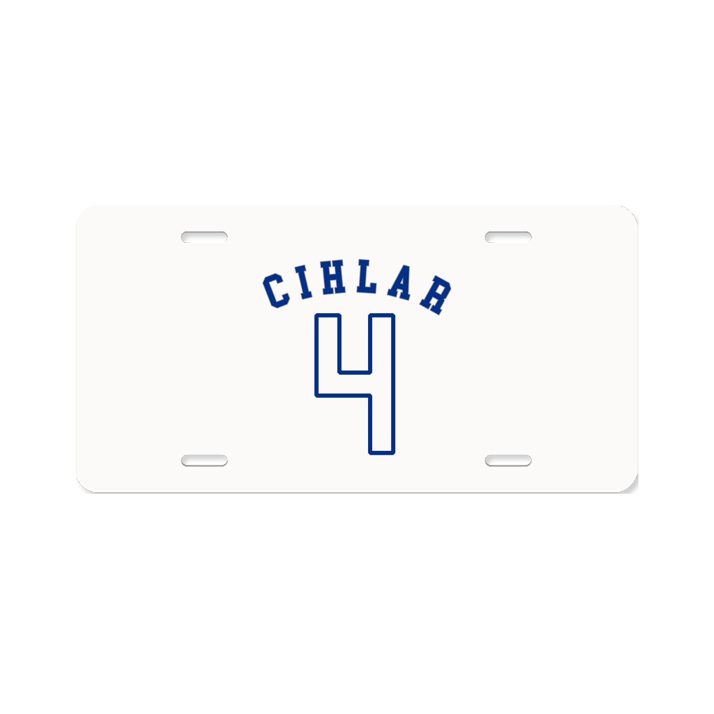 License Plate — Shirsey Arch in Classic