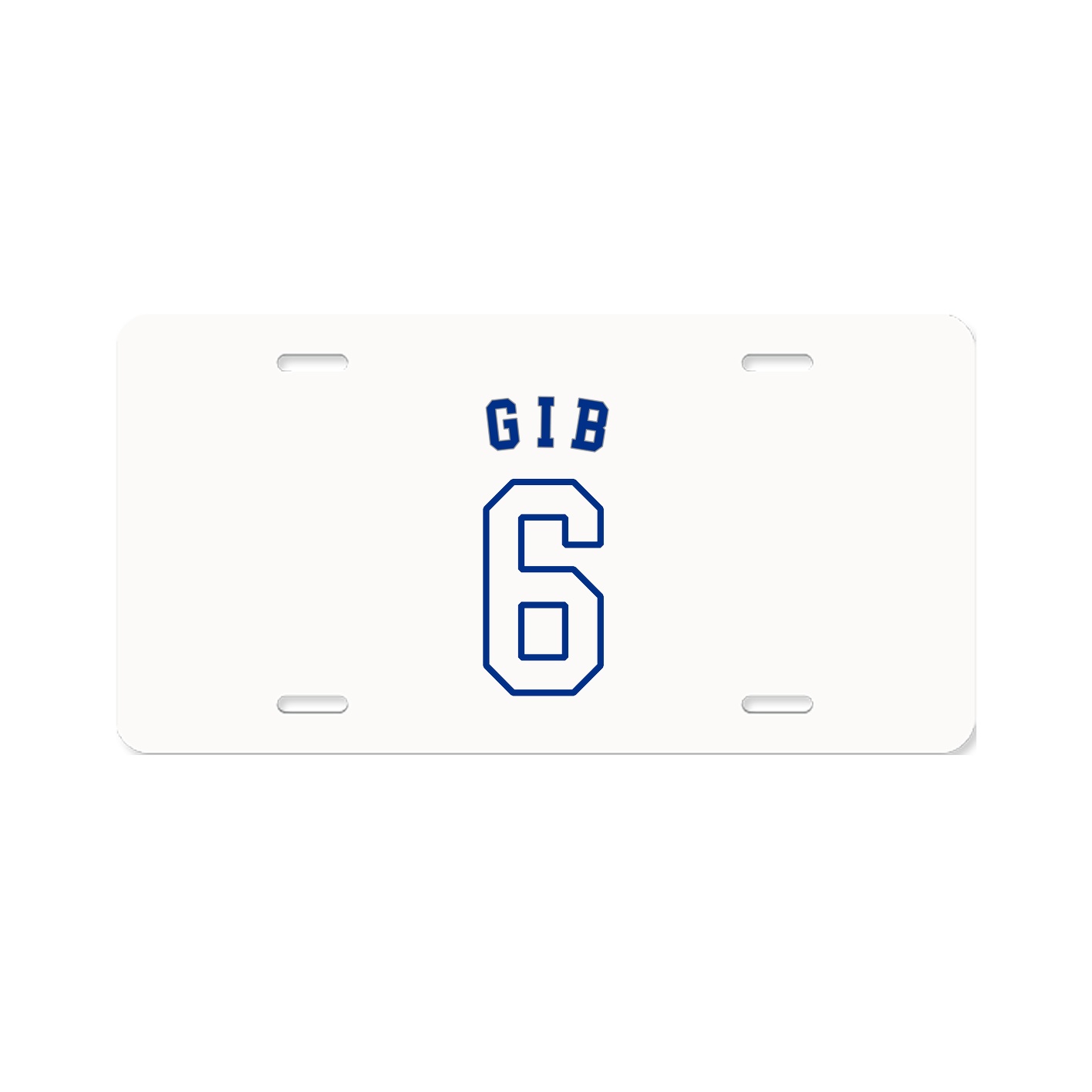 License Plate — Shirsey Arch in Classic