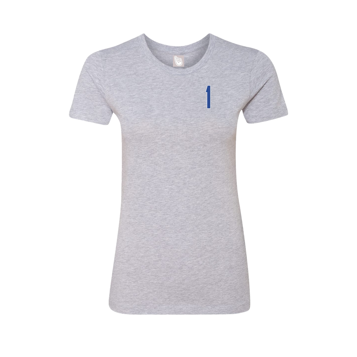 Womens Tee — Front Shirsy in Grey