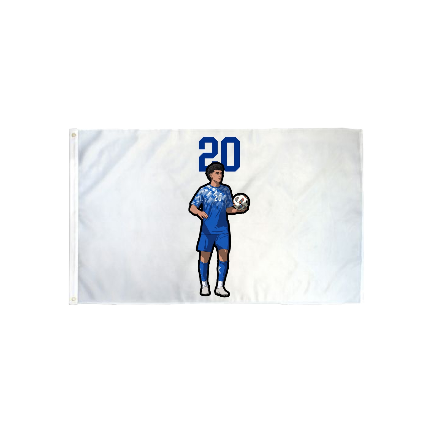 3x5 Flag — Number Top in Classic