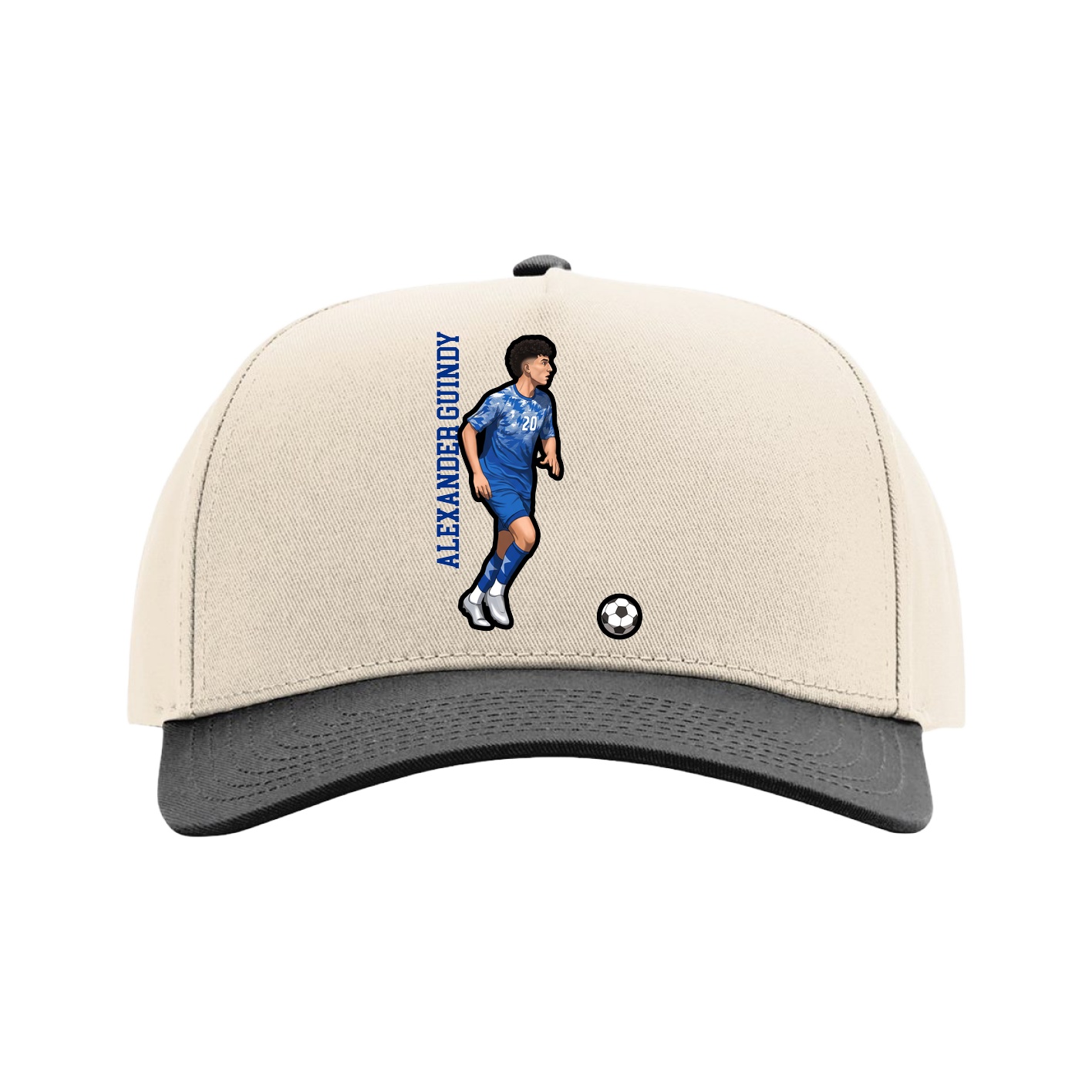 Full Fabric Five-Panel Champ Cap