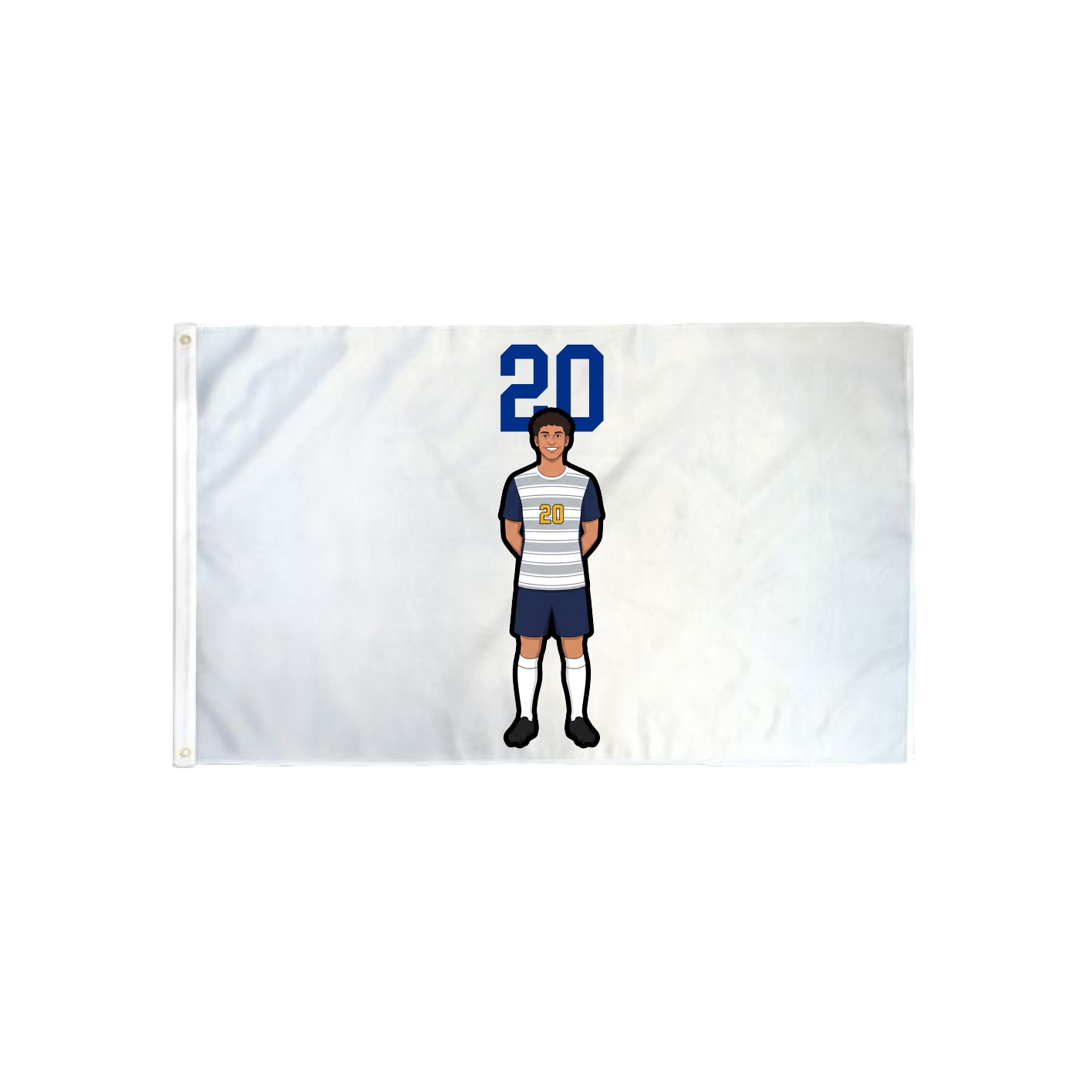 3x5 Flag — Number Top in Classic